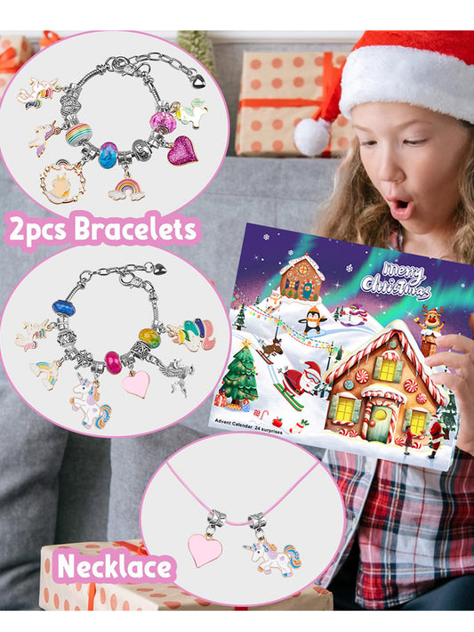 Christmas Countdown Advent Calendar Gift Box 24-grid