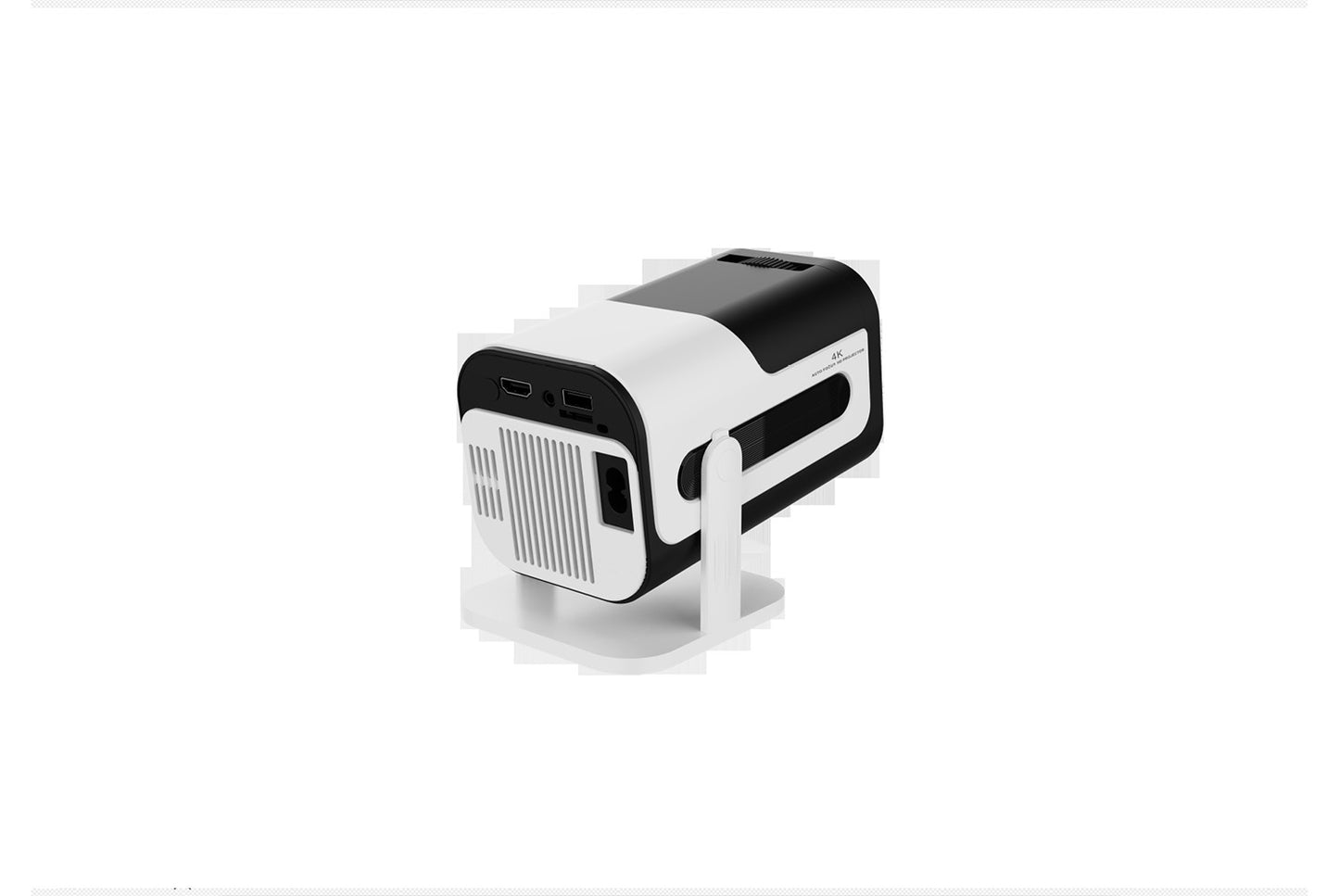 **Smart 4K Home Projector Portable Home Theater System**(UK plug)