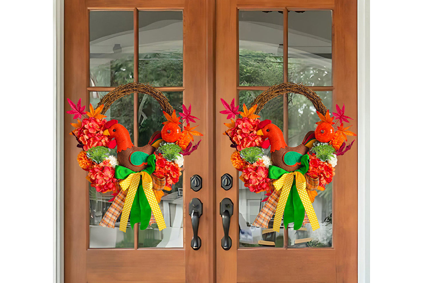 Chicken Figure Wreath