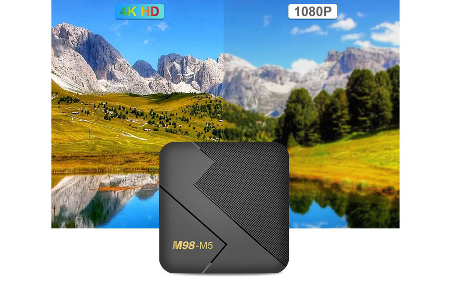 **M98M5 Internet TV Set-Top Box (1GB+8GB UK Edition)**(UK plug)