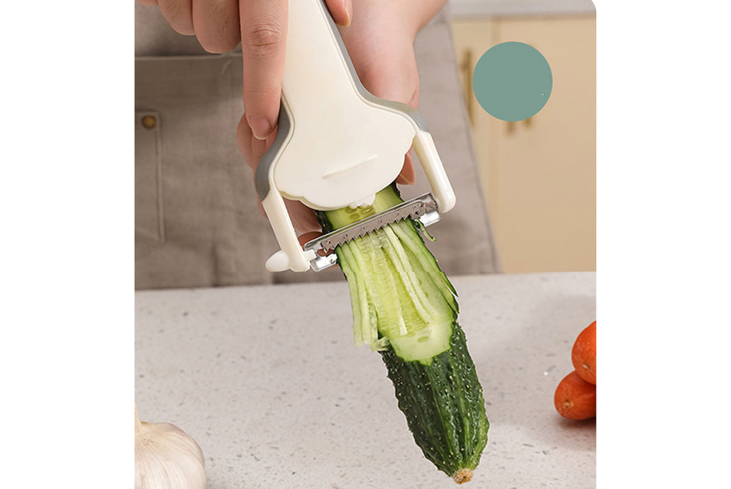 Stainless steel peeling knife