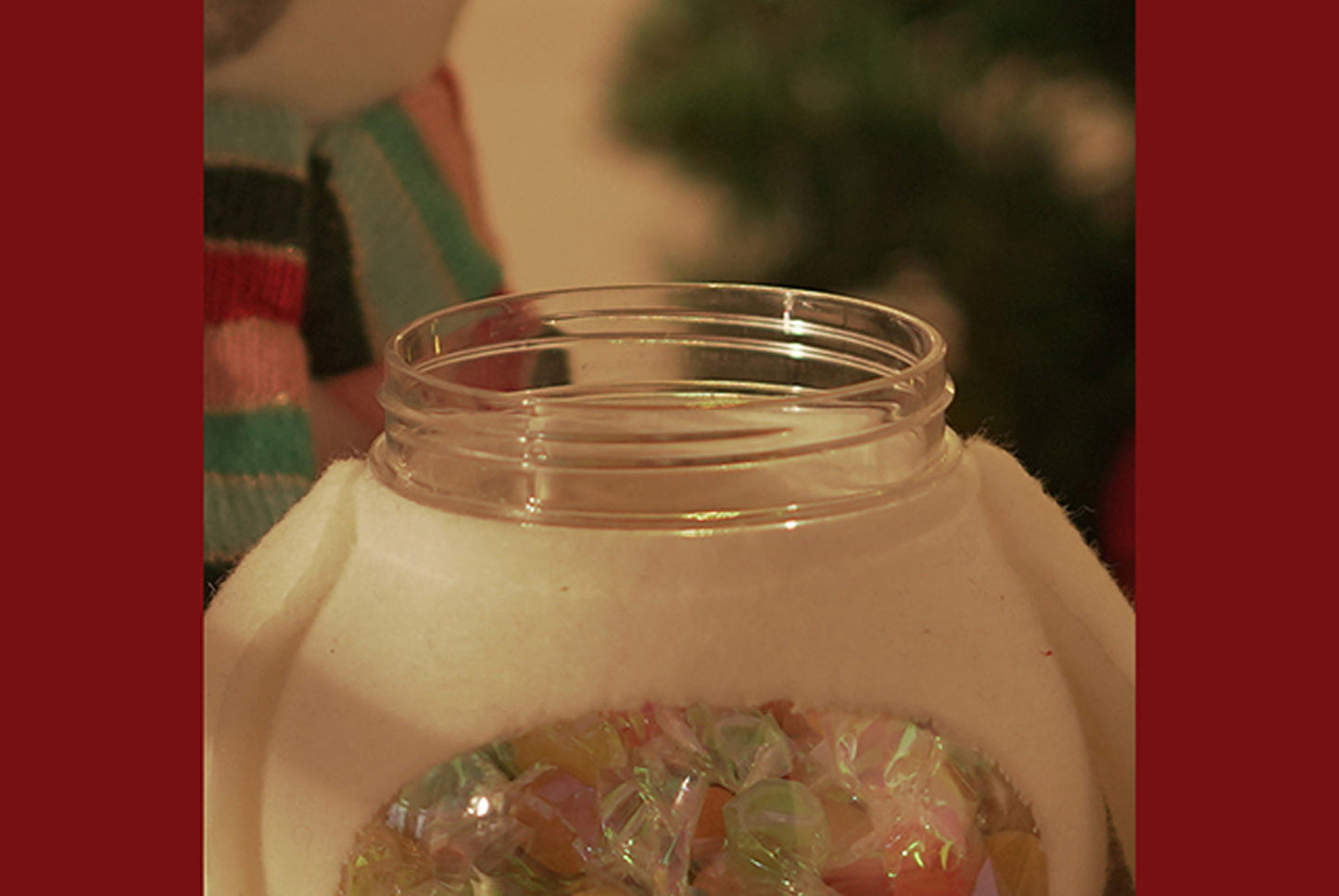 Creative Children's Gift, Transparent Plastic Jar