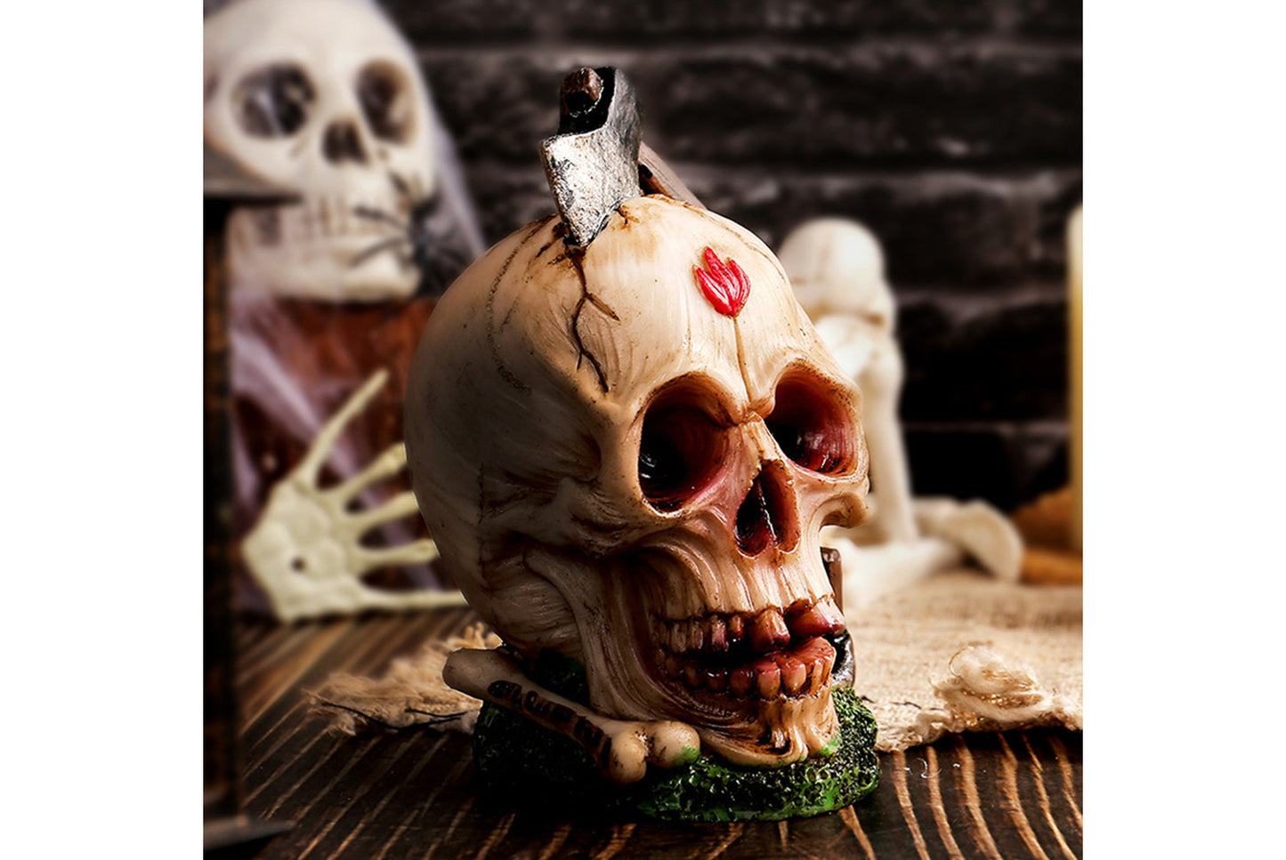 Halloween Skull Ornament Set | 4 Styles Available