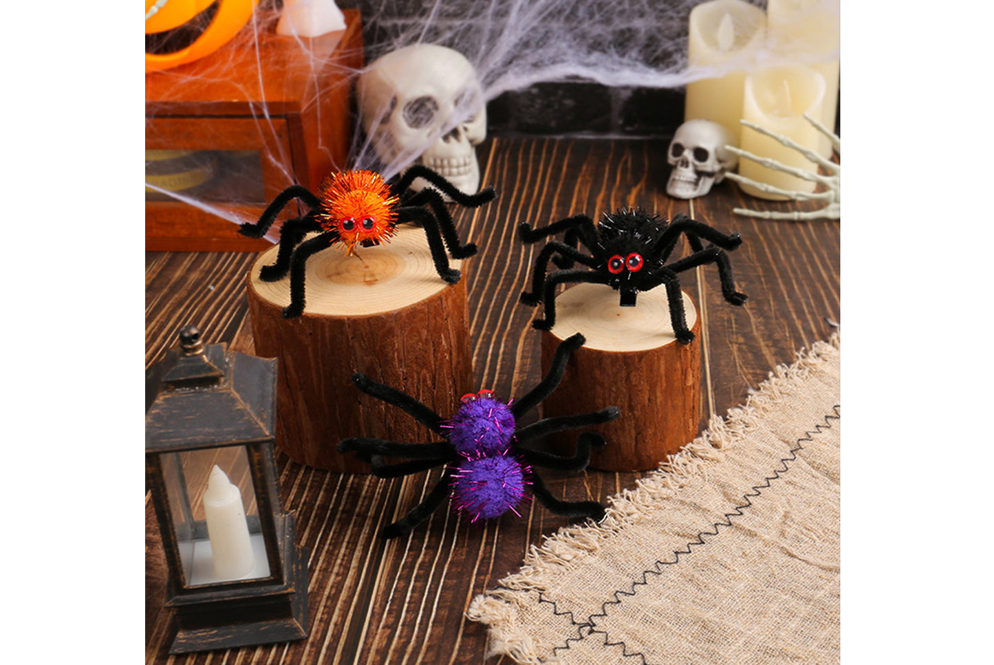 **Halloween Spider Hair Clips - Halloween Party Decorations for Kids and Adults**