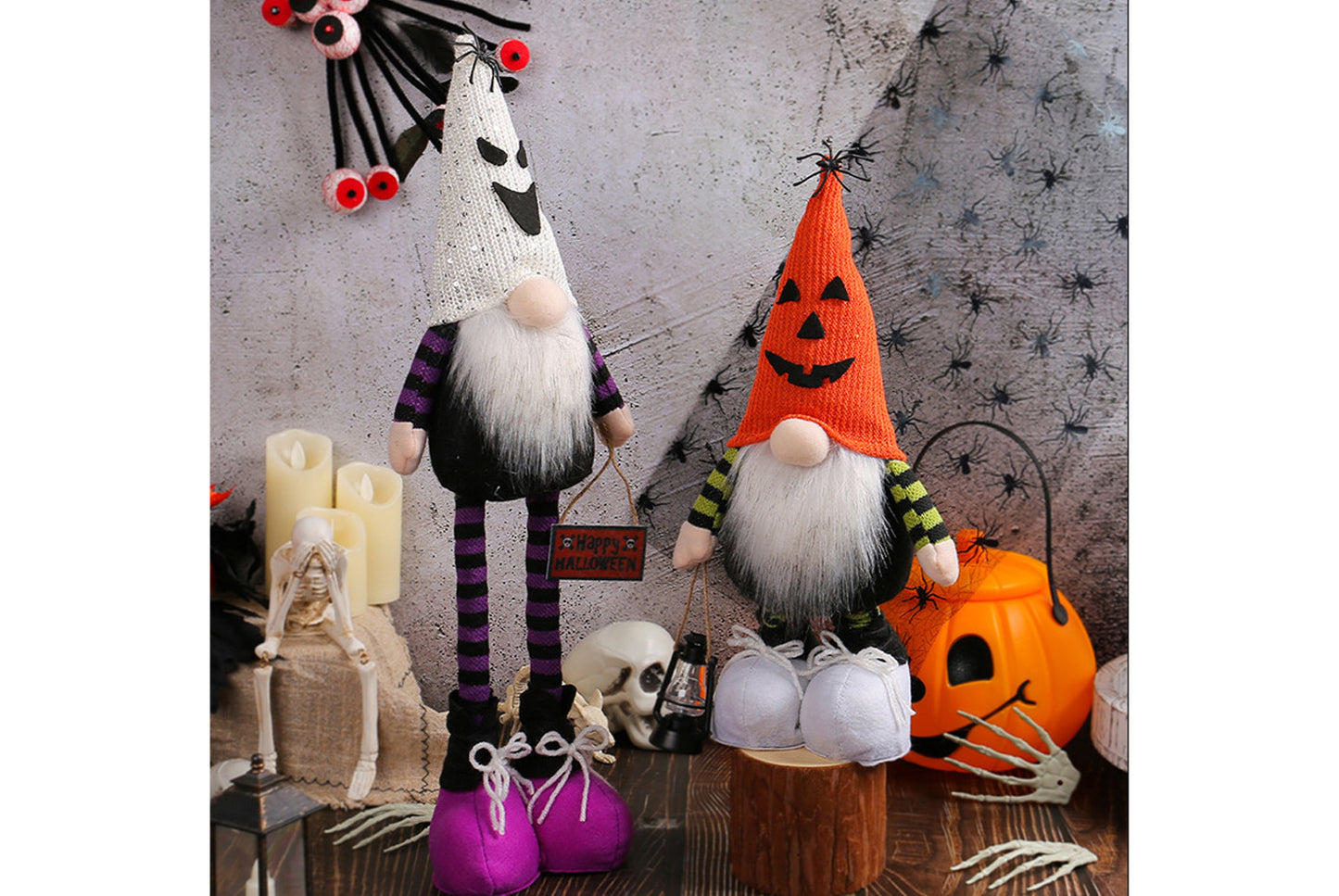 Halloween Expandable Doll | White Beard Faceless Doll