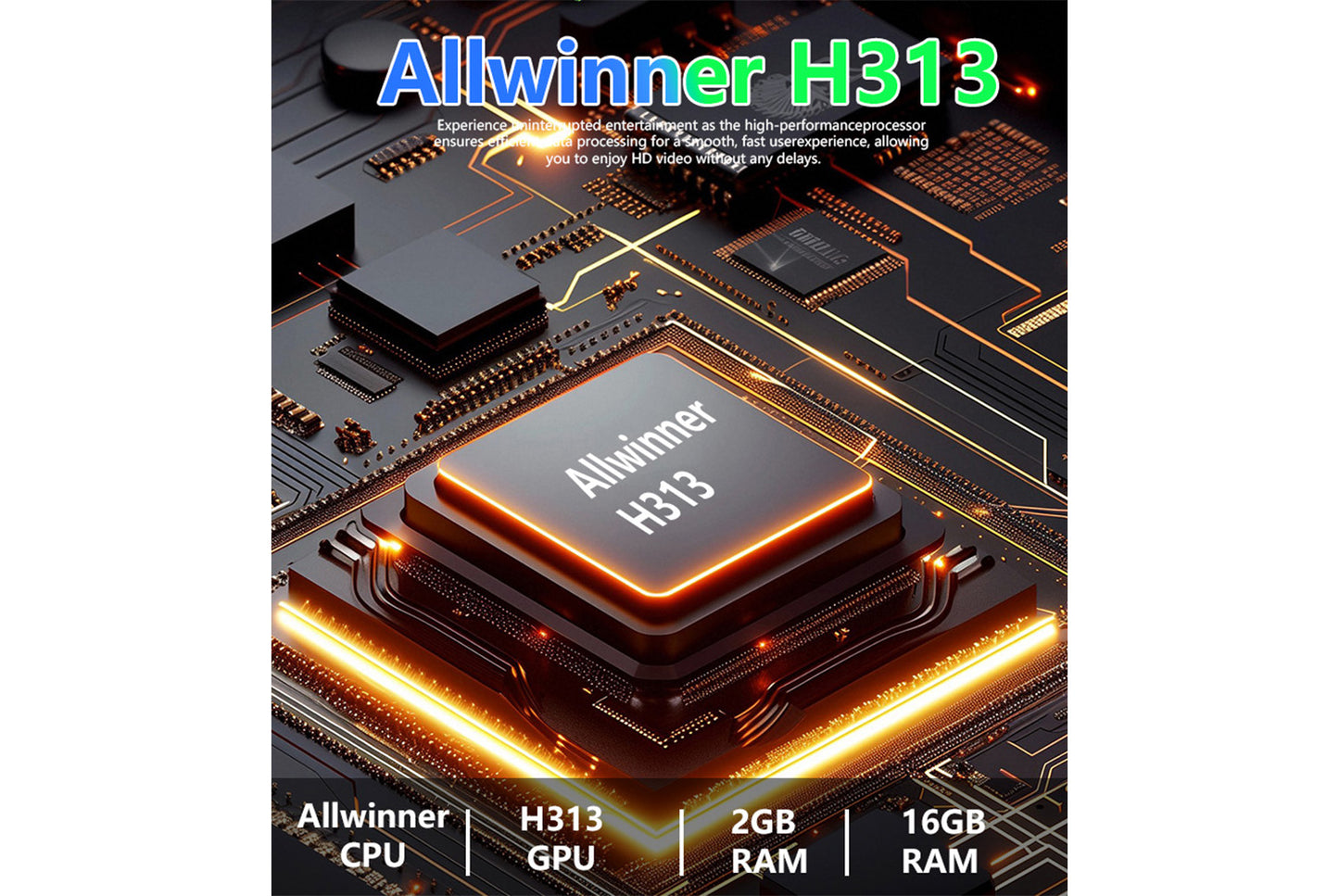 **M98 Y9 Android 12 Internet Set-Top Box 2GB+16GB Mini TV Box**(UK plug)