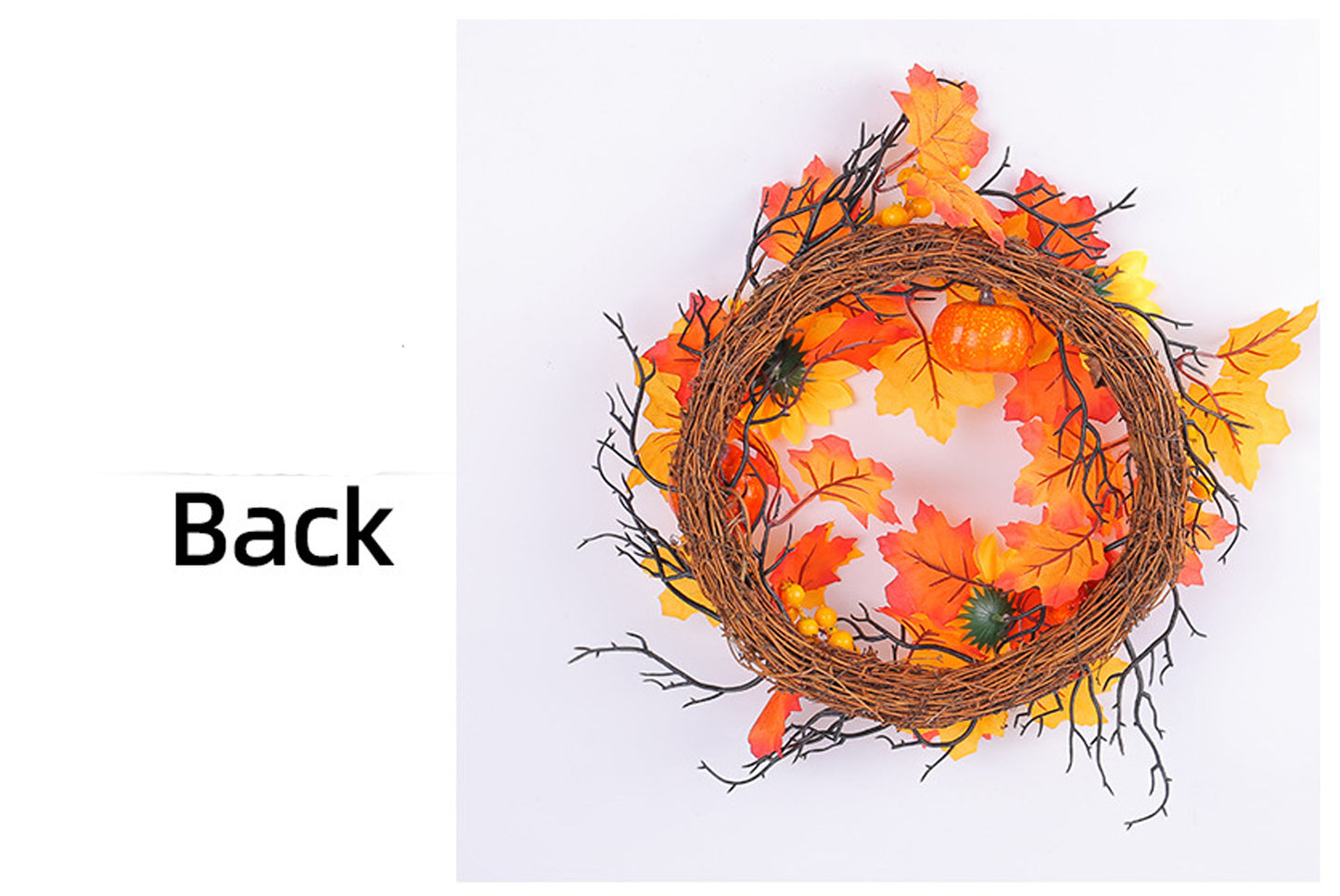 Berry Door Hanger (Pine Cone Pumpkin Style)