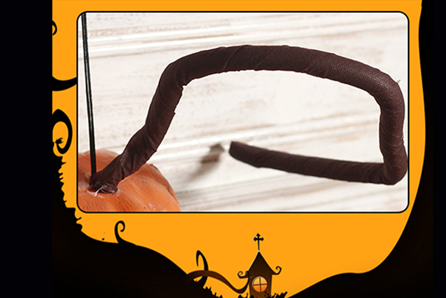 **Halloween Horror Glowing Pumpkin Ghost Decoration**