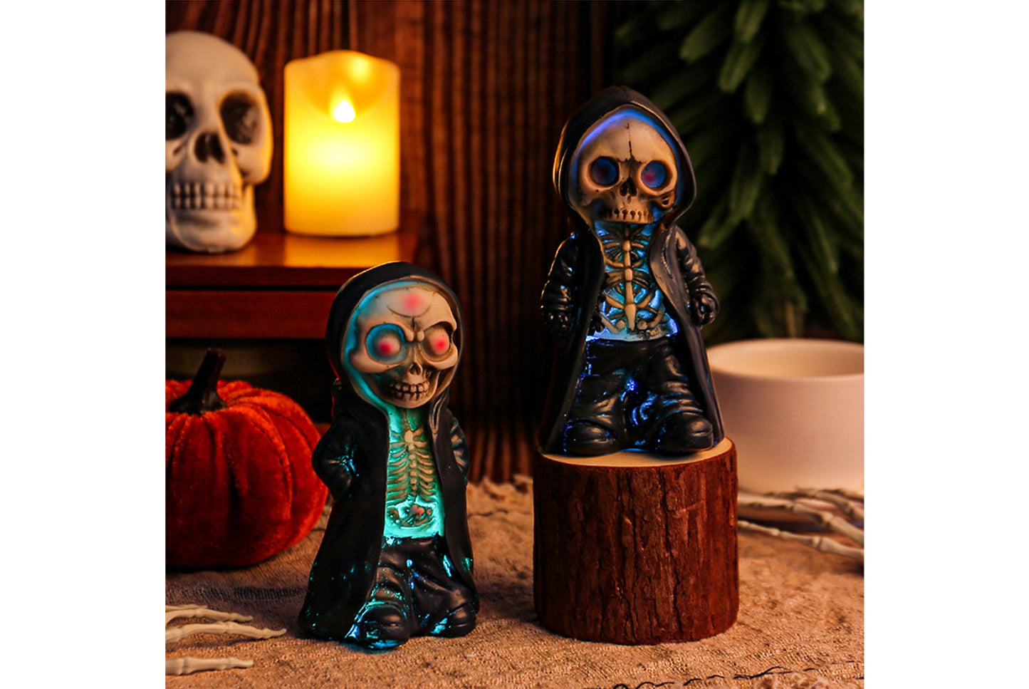 Halloween Standing Skeleton Figure