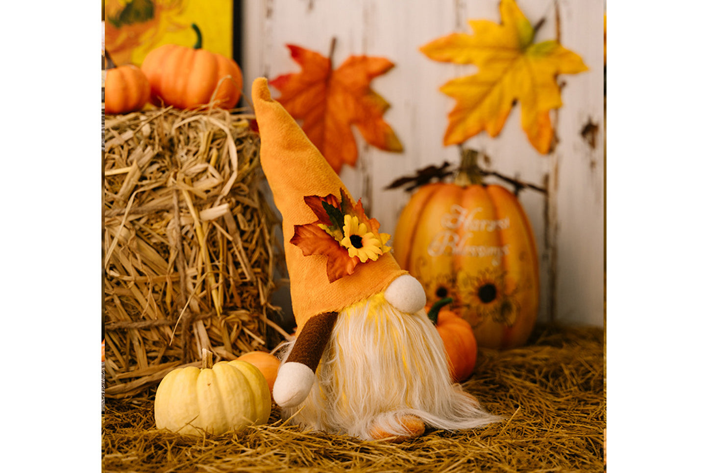 *Thanksgiving Decorative Gnome Figurine