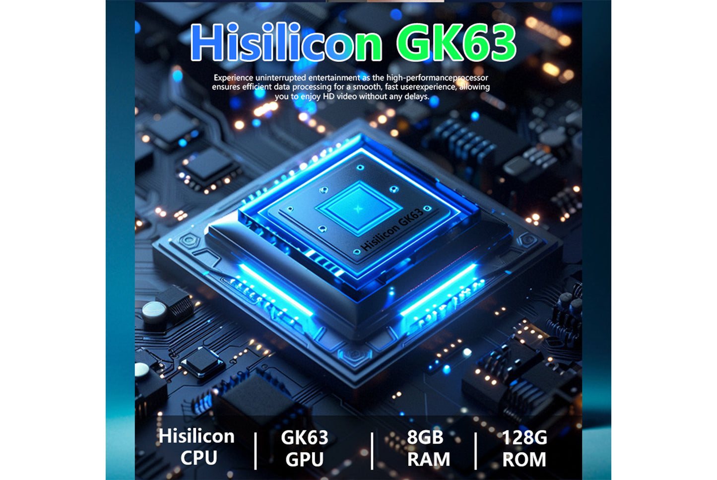 **Q96++ Android Internet TV Set-Top Box 8GB+128GB Edition**(UK plug)