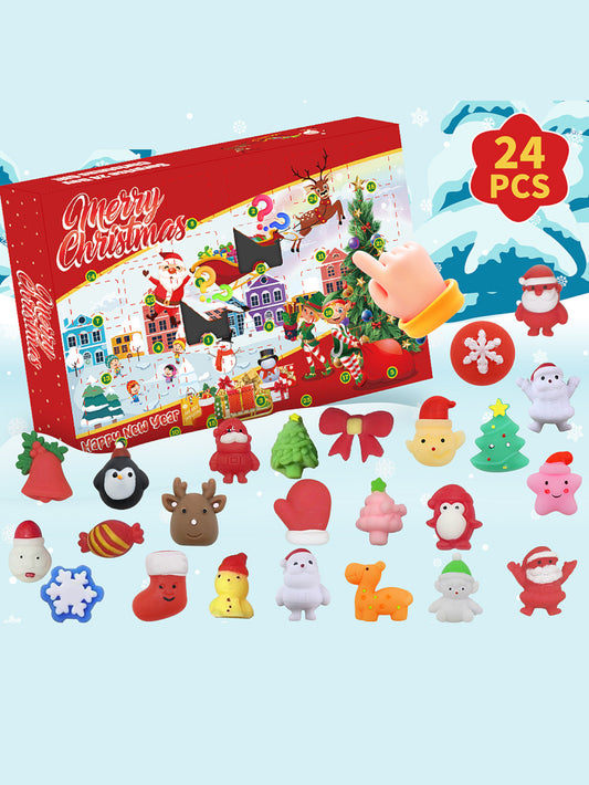 Christmas Hand-torn Blind Box-Calendar Ventilation Stress Relief Toy