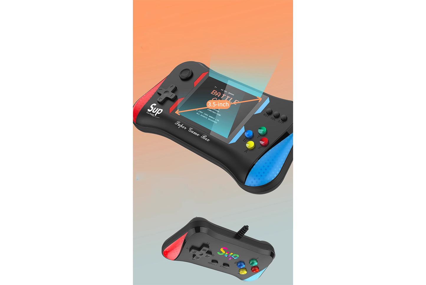 **SUP X7M Retro Handheld Game Console | 500 Classic Retro Mini Handhelds**