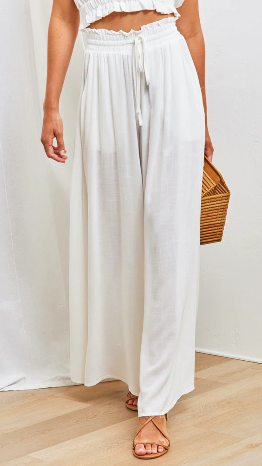 # Women's Loose-fitting Fashion Wide-Leg Casual Trousers