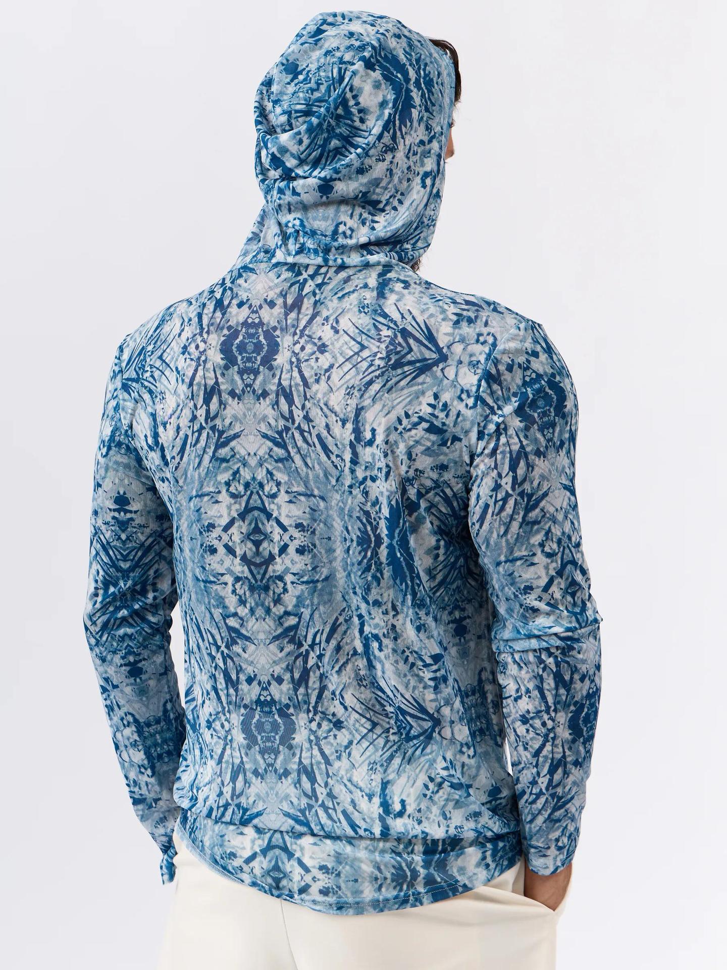 # Camouflage Print Sun Protection Cover-up
