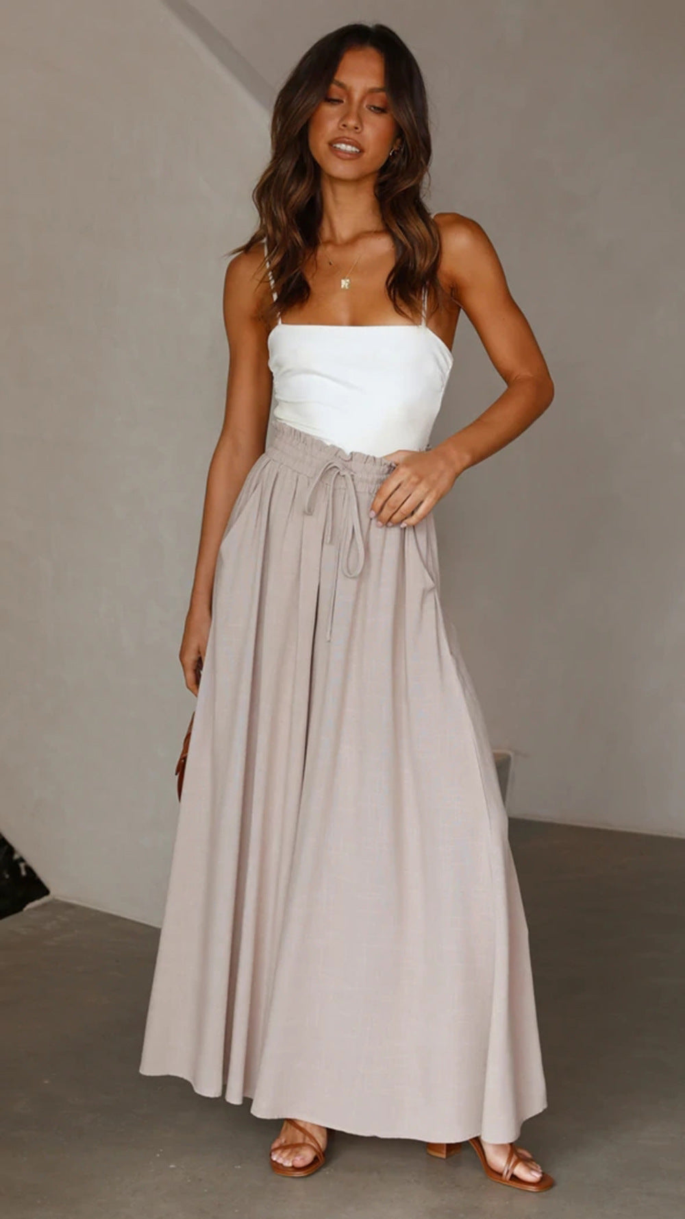 # Women's Loose-fitting Fashion Wide-Leg Casual Trousers