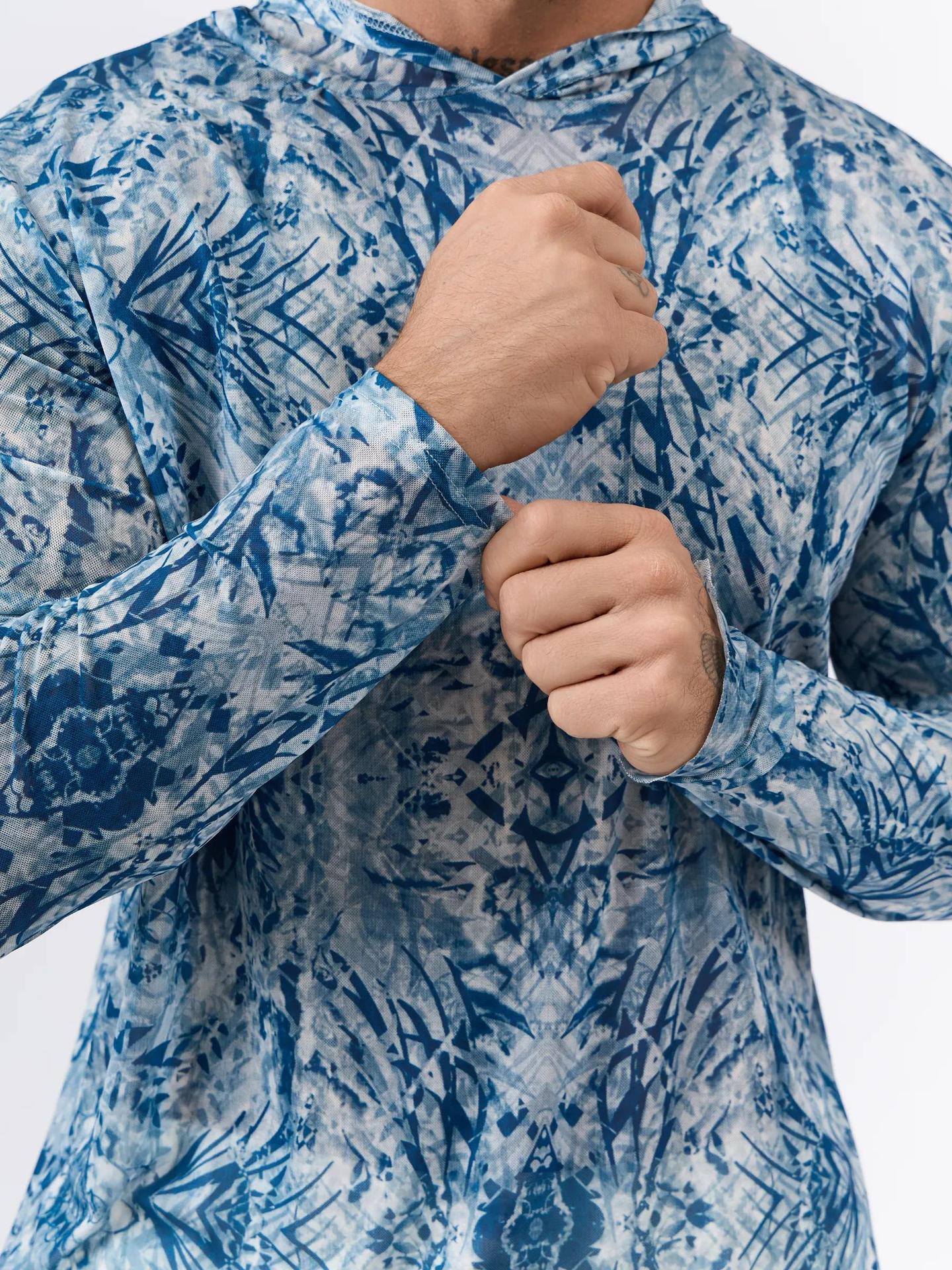 # Camouflage Print Sun Protection Cover-up