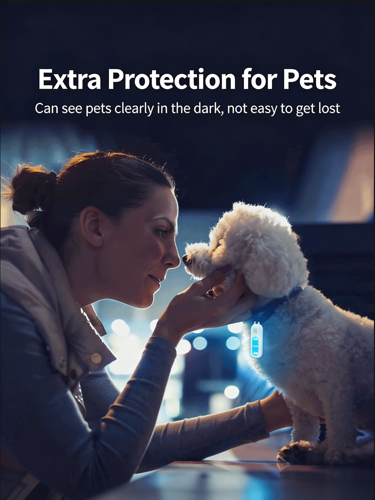 Outdoor night running tri color luminous light