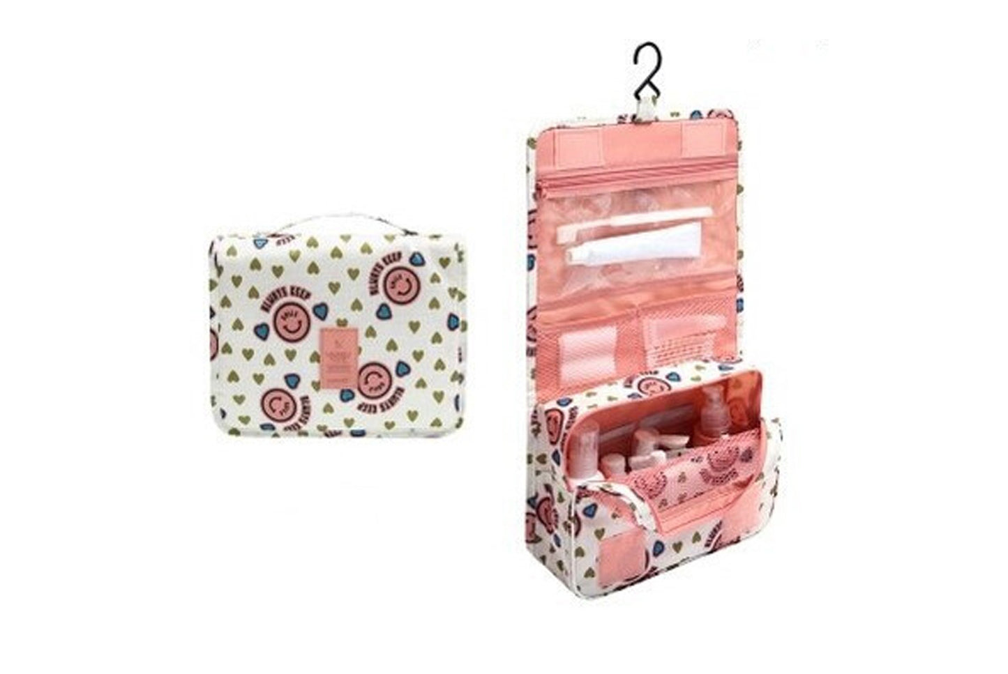 Hanging toiletry storage bag