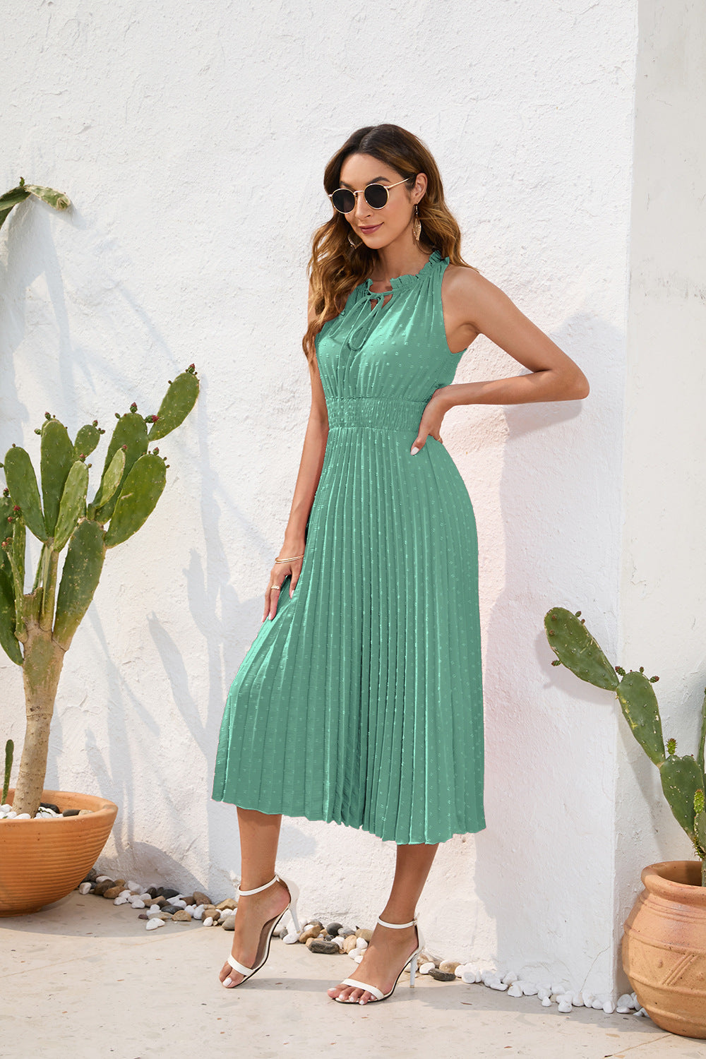 # Sleeveless Vacation Dress