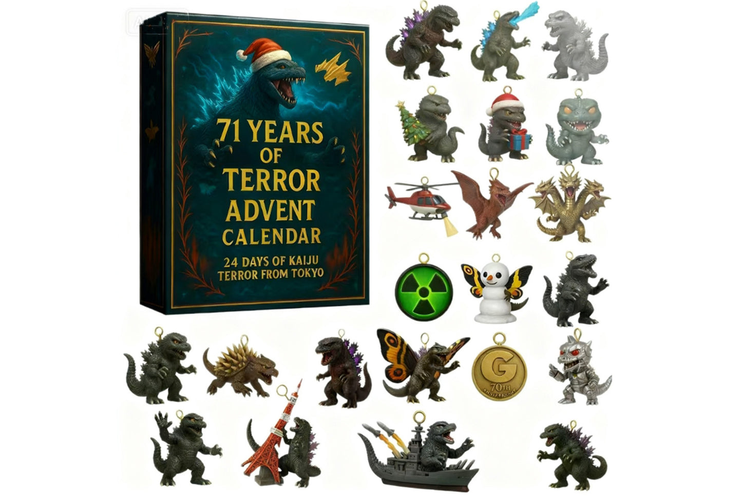 **2025 New Christmas Advent Calendar Blind Box** 2D