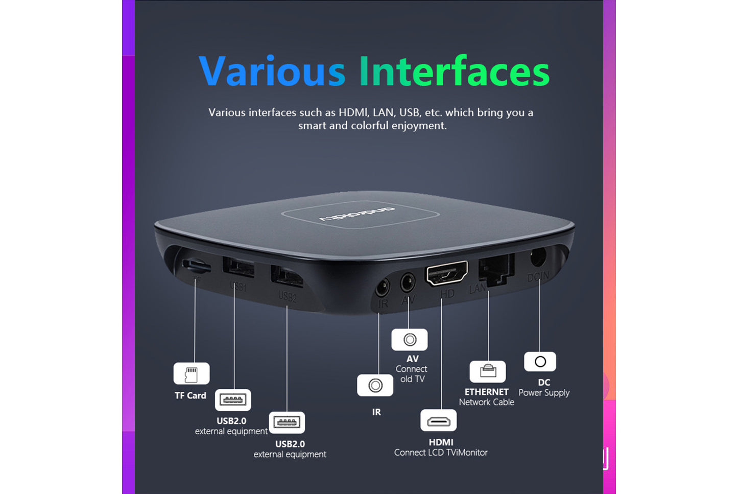 **Q96A1 4K Smart Internet Set-Top Box 8GB+128GB UK Edition**(UK plug)