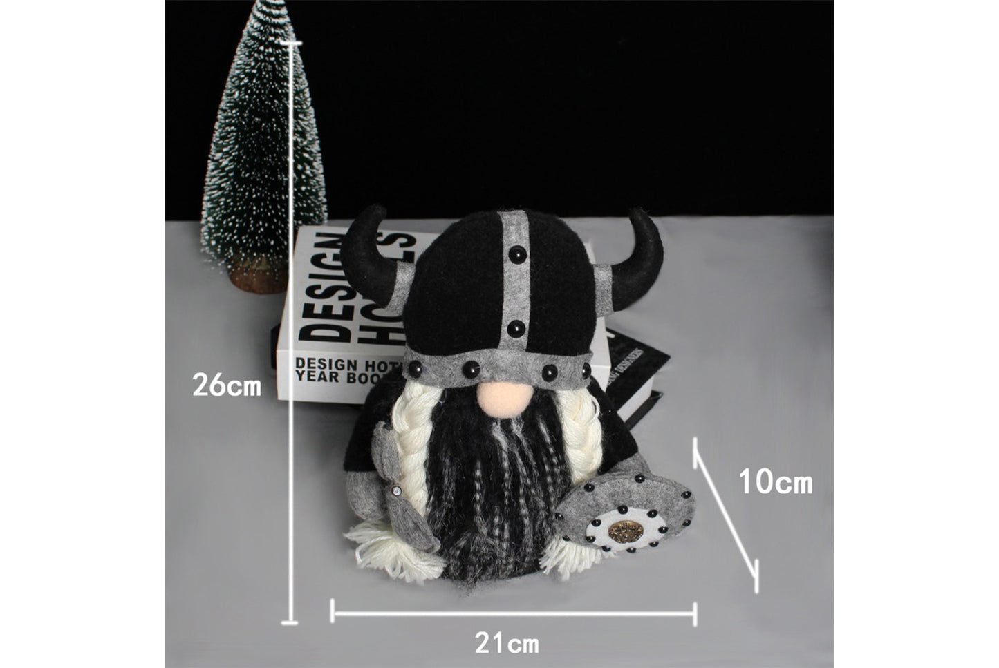 Halloween Gnome Faceless Doll | Black Knight Style