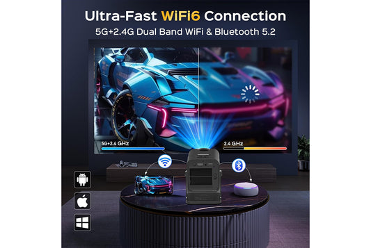 **JY530 Portable HD Projector (2+8GB Version)**