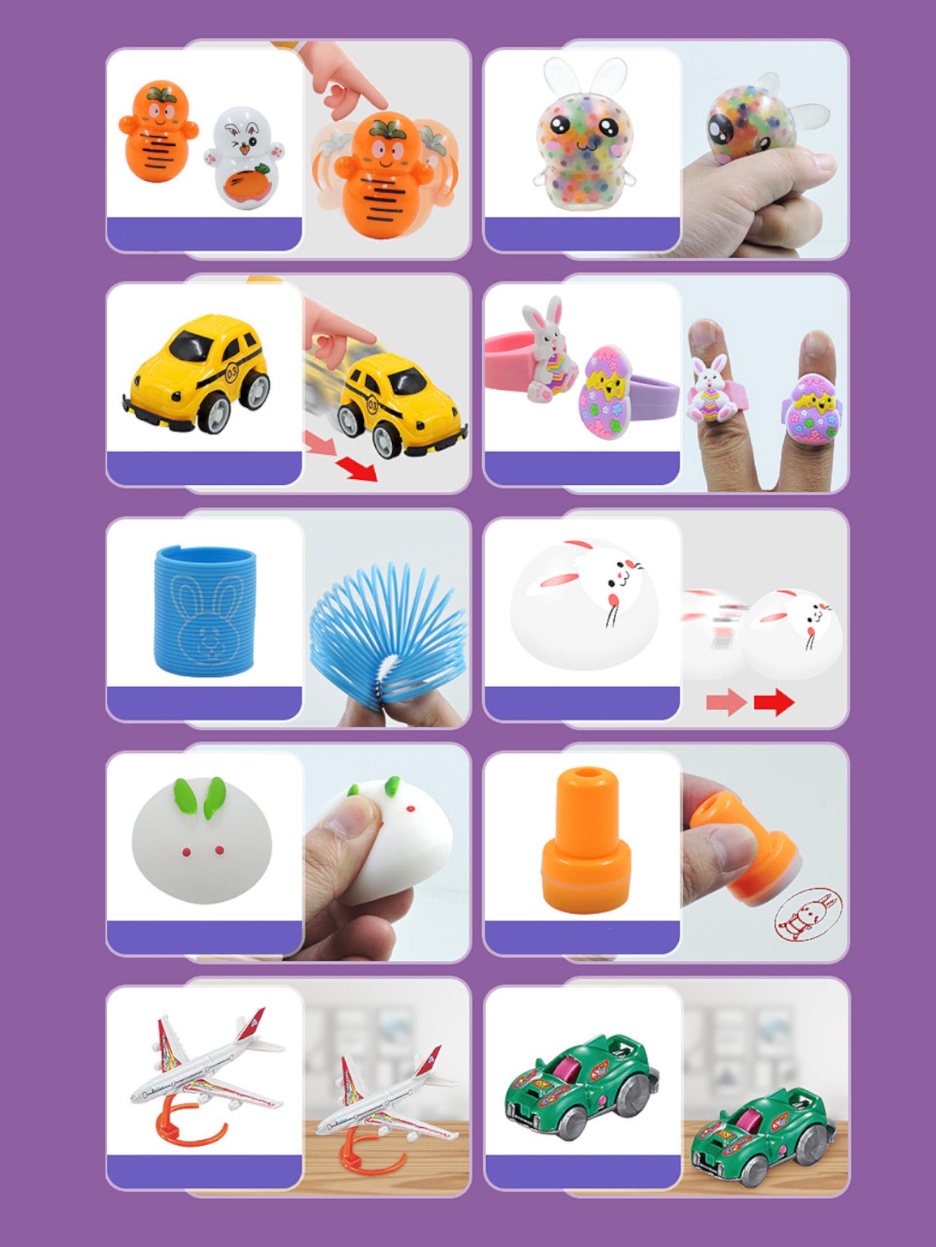 Easter Egg Surprise Egg Hen Gacha Egg Set Children's Party Gift Blind Box Toy