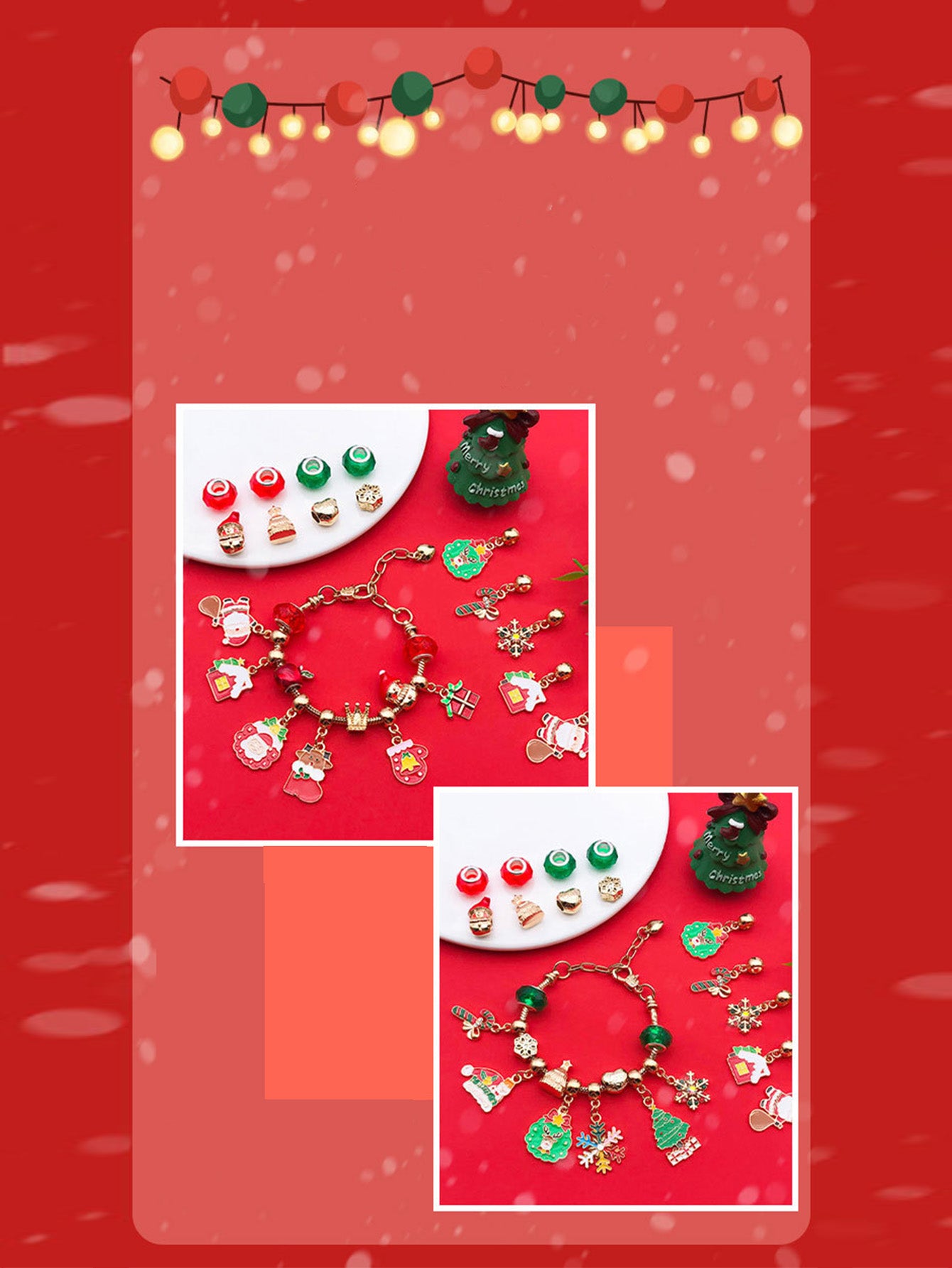 Children's Handmade DIY Beaded Bracelet Set