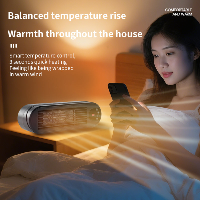 Desktop Heater | Small Home Heater -（UK plug）