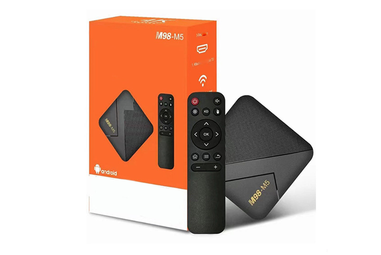 **M98M5 Internet TV Set-Top Box (1GB+8GB UK Edition)**(UK plug)