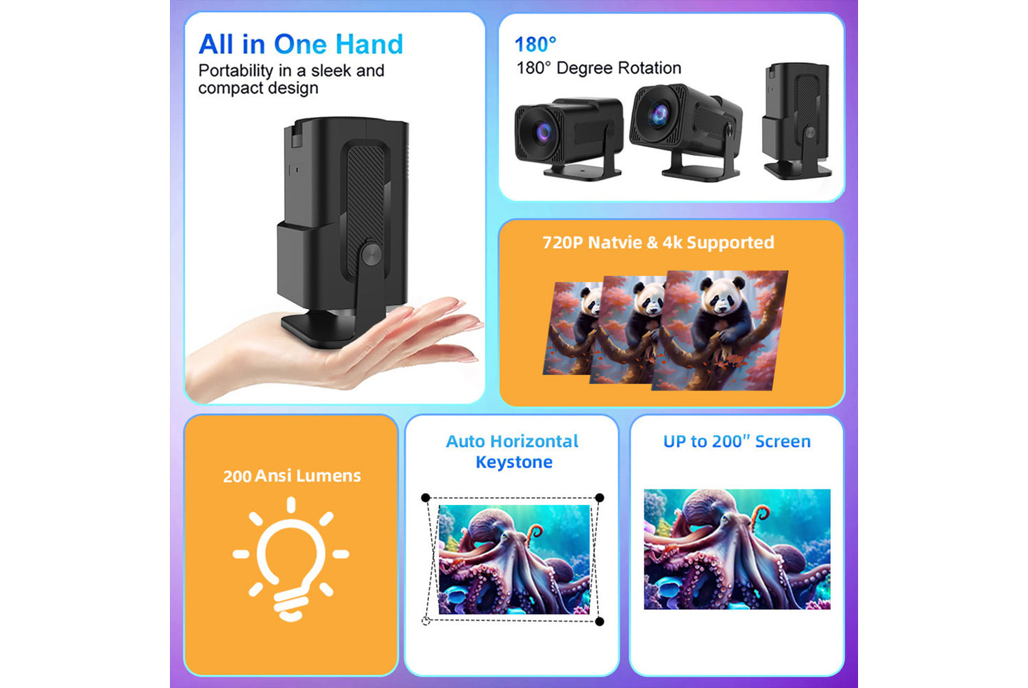 **X12 Smart 4K Projector 2+16GB Edition**