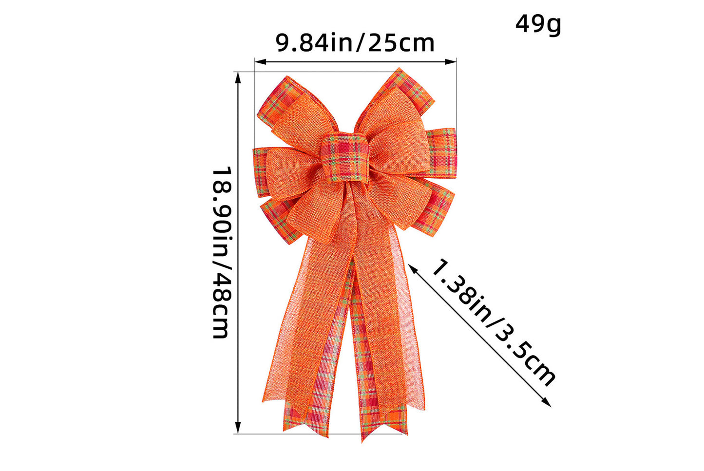Thanksgiving Pumpkin Bow Party Supplies