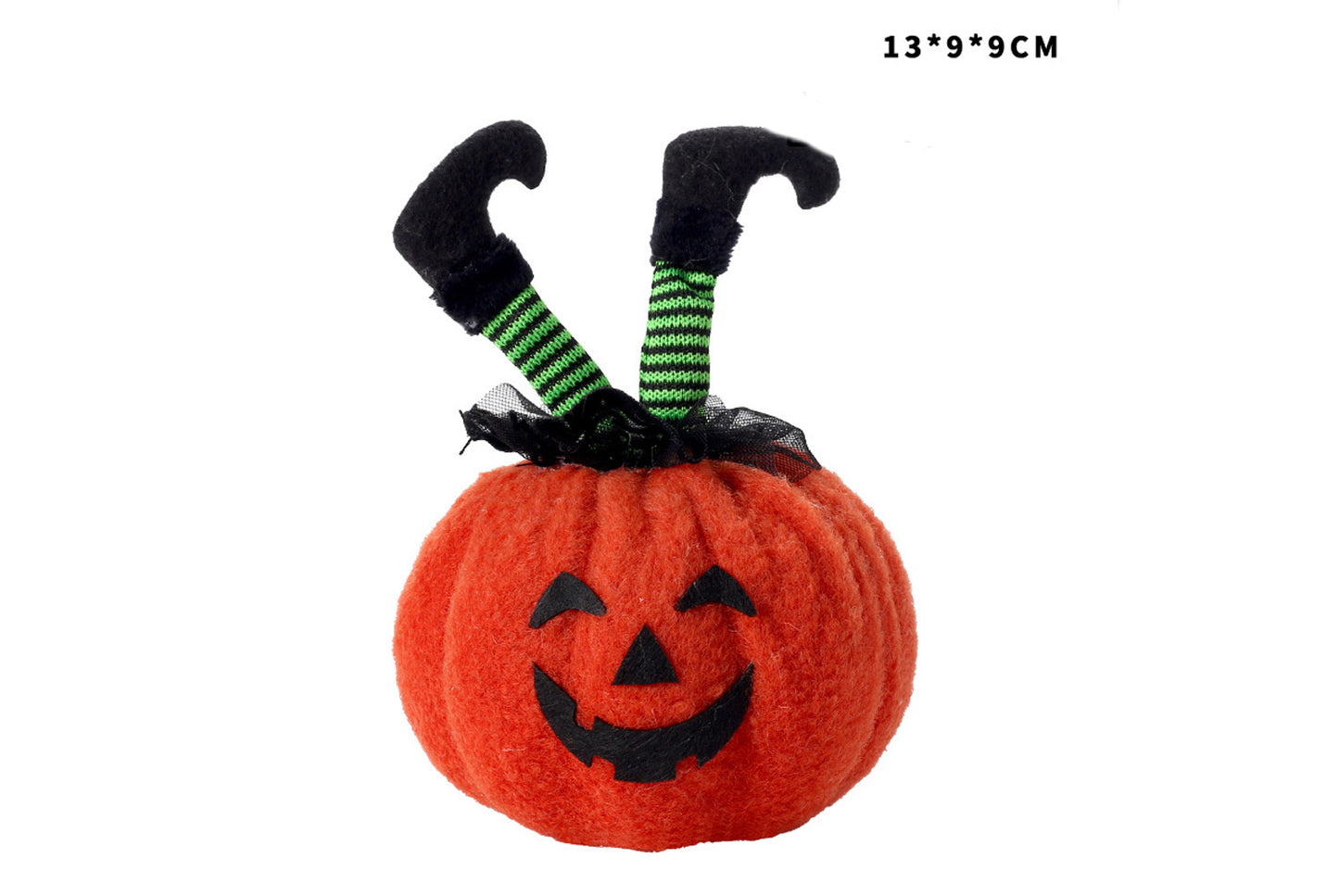 **Halloween Witch's Foot Pumpkin Doll**