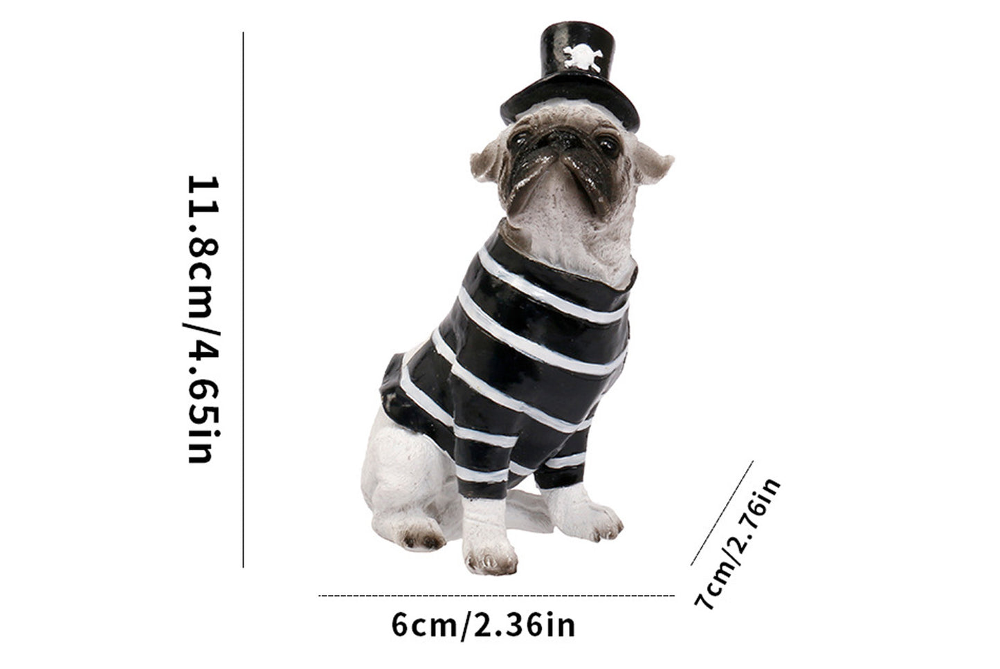 **Halloween Pet Dog Resin Ornament**