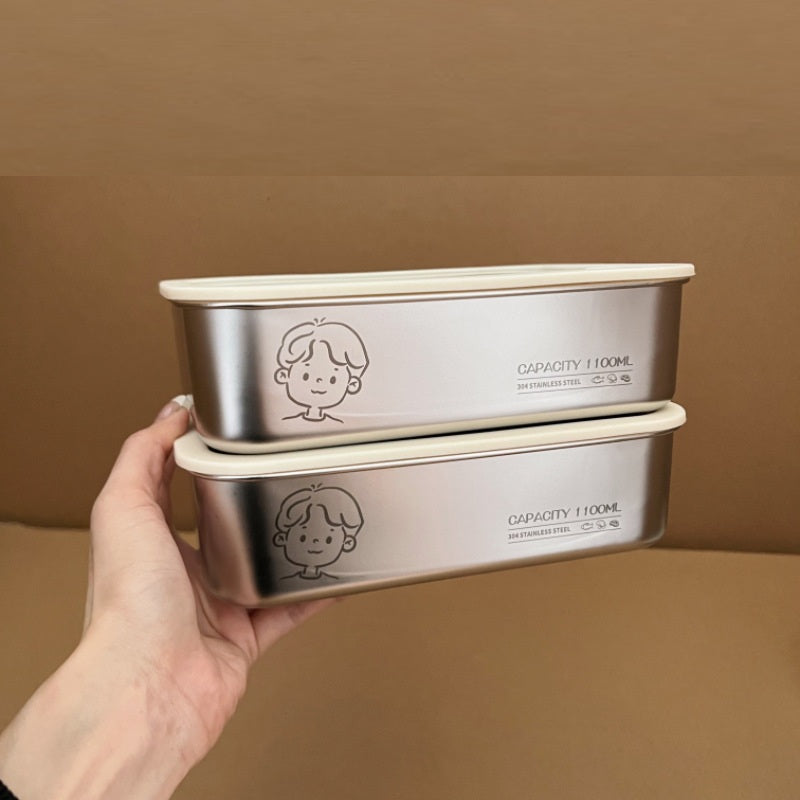 304 Stainless Steel Food Storage Container