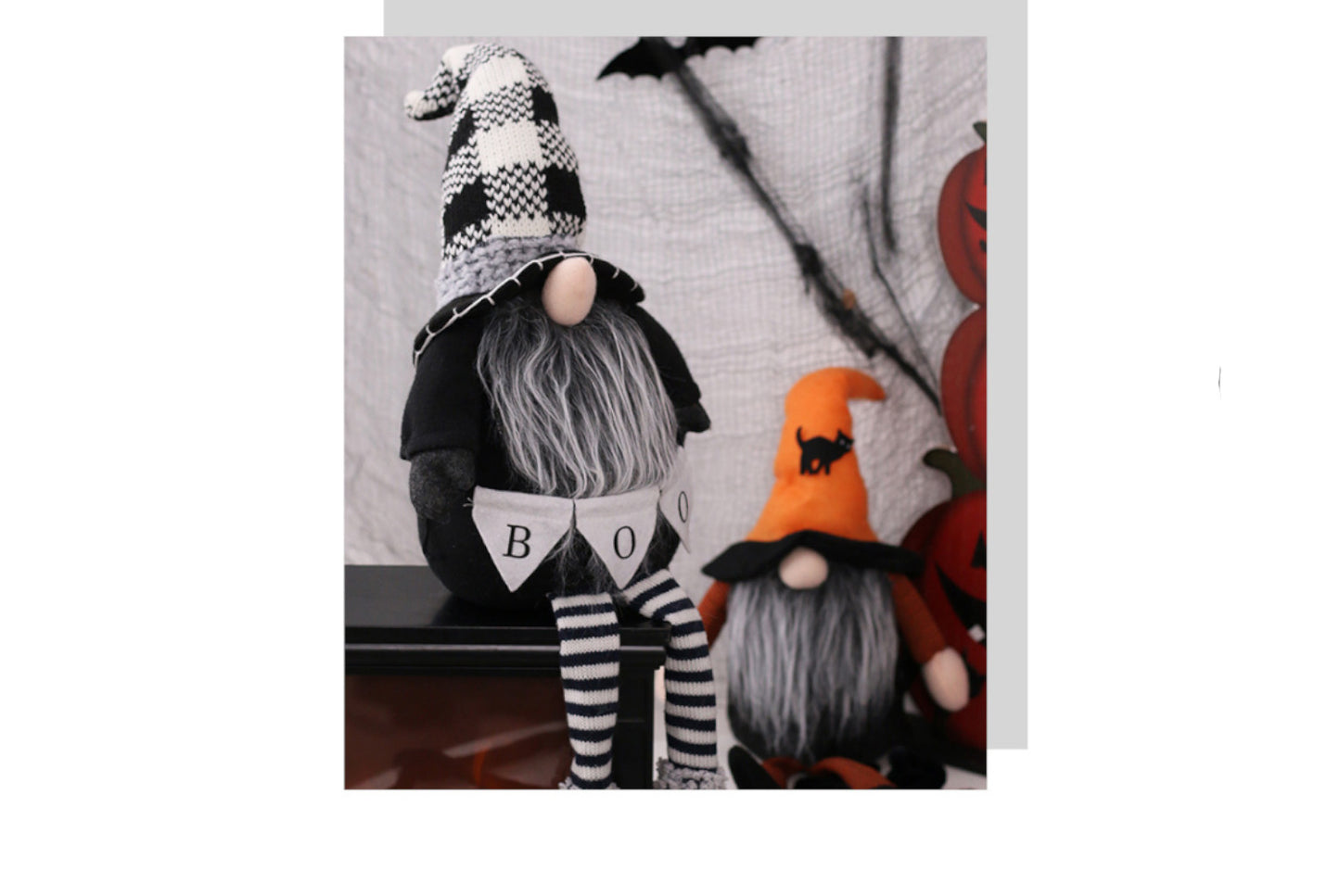 **Halloween 65cm Bat Faceless Old Man Doll**
