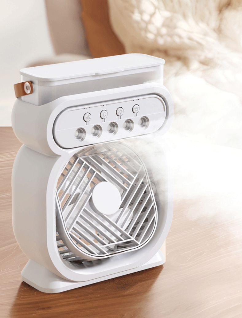 # Desktop Five-Nozzle Spray Cooling Air Fan