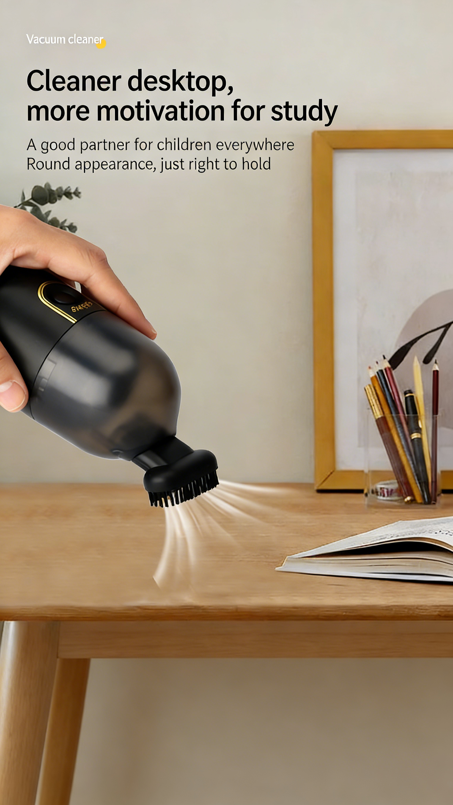 Portable Cordless Desktop Vacuum Cleaner