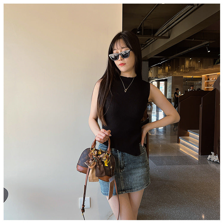 Monogram Letter Shell Bag