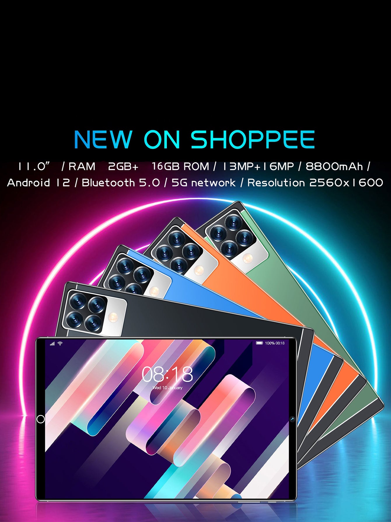 S29 new 11-inch Android 2-in-1 tablet computer