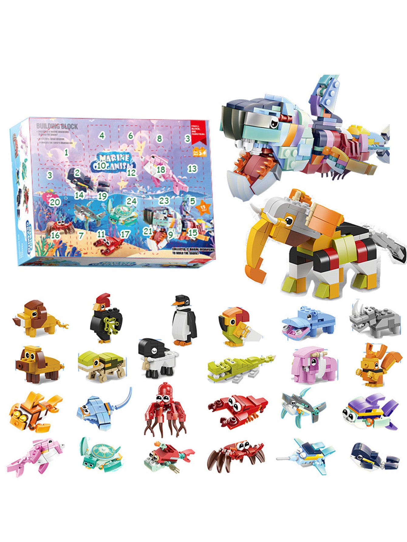 New Engineering Vehicle Fire Truck 12-in-1