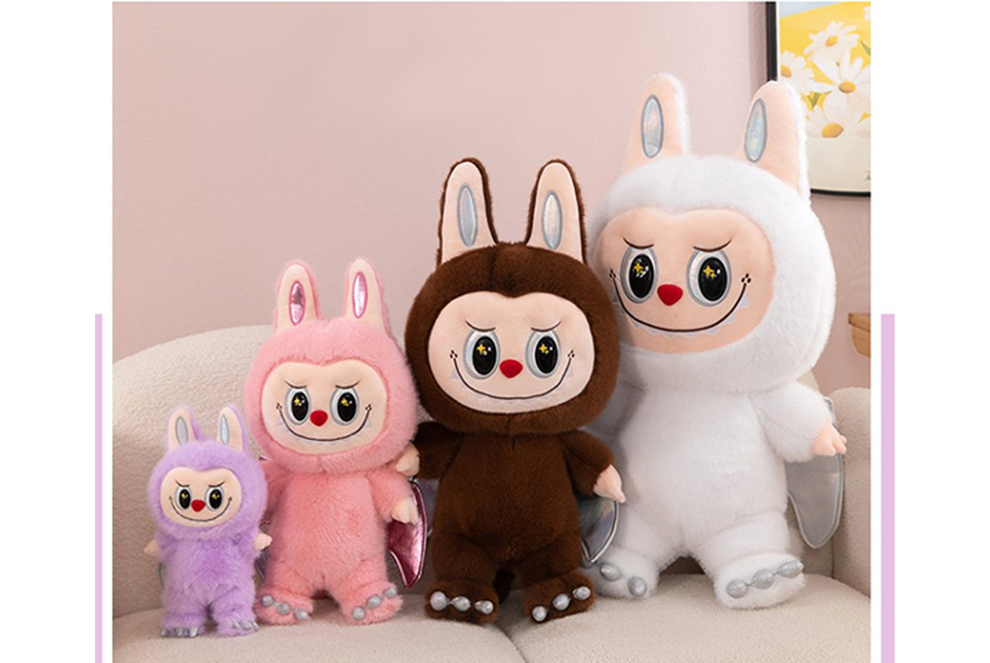 Angel Labubu Plush Toy