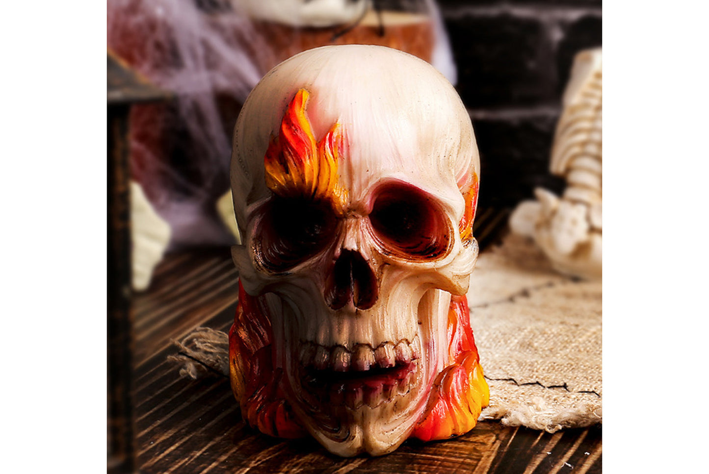 Halloween Skull Ornament Set | 4 Styles Available