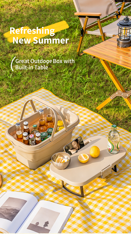 Foldable Picnic Basket
