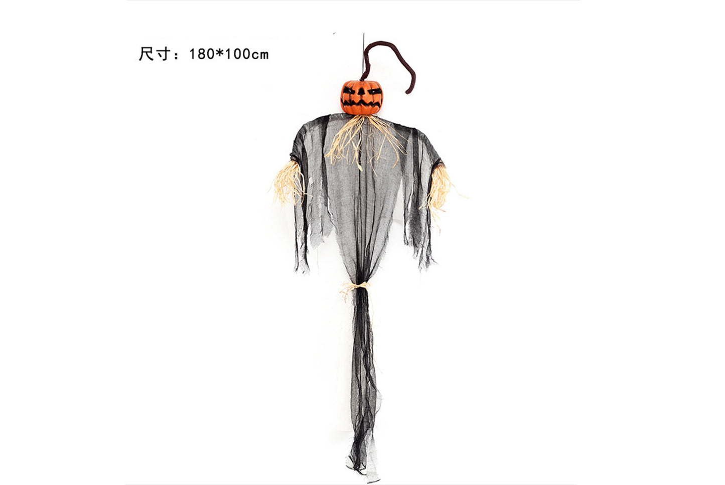 **Halloween Horror Glowing Pumpkin Ghost Decoration**