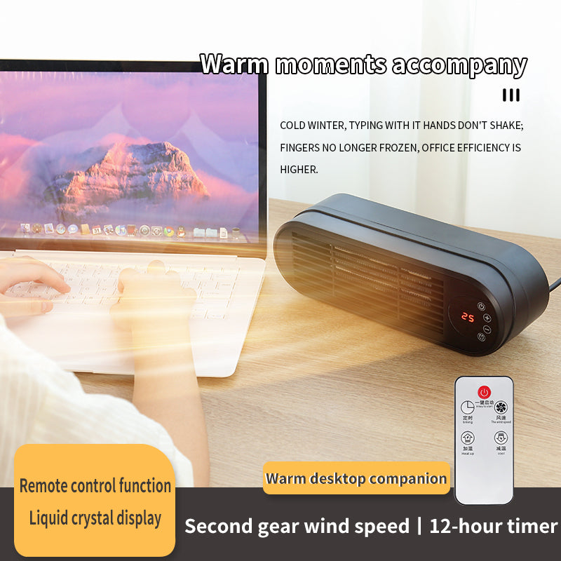 Desktop Heater | Small Home Heater -（UK plug）