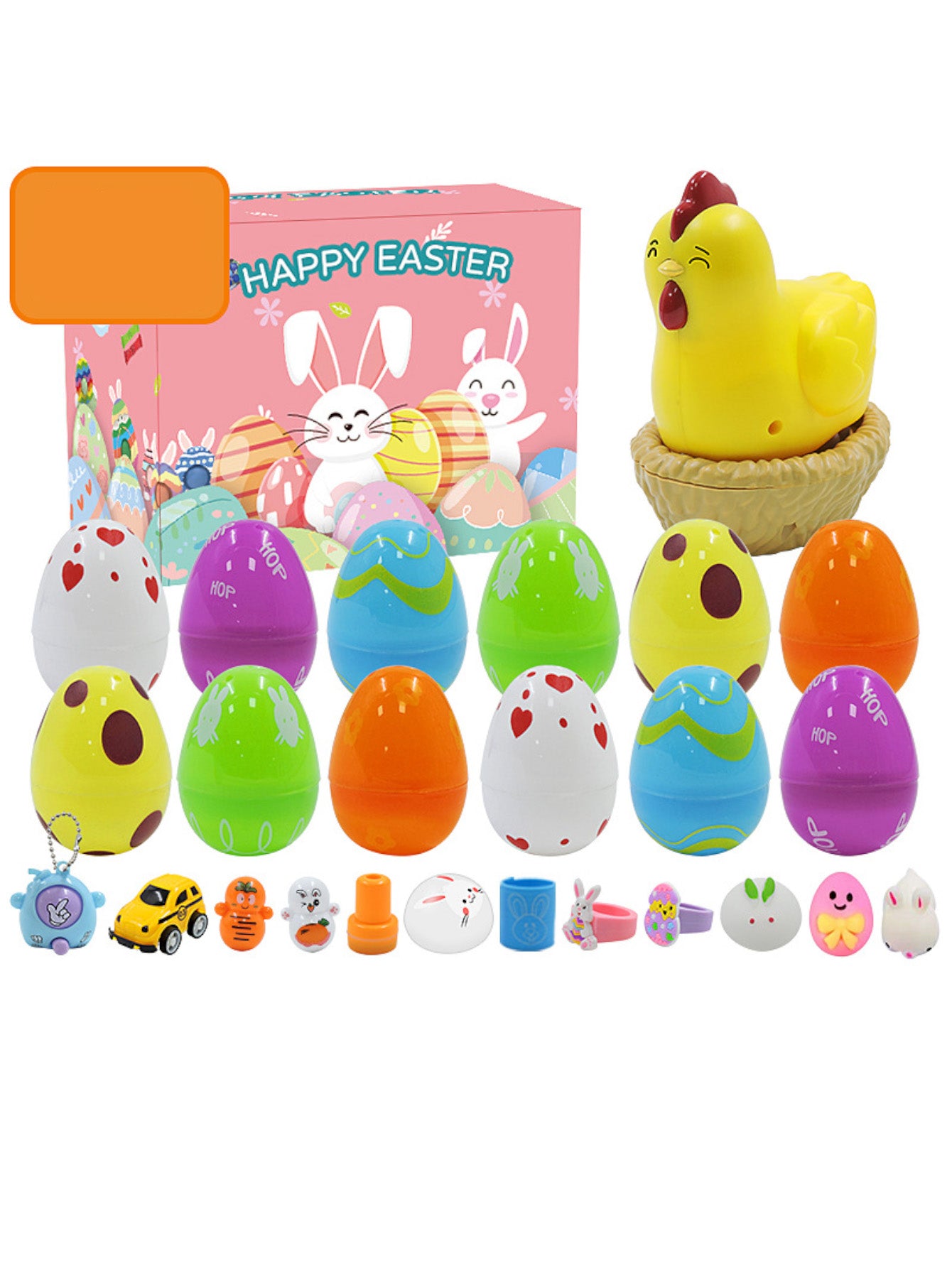 Easter Egg Surprise Egg Hen Gacha Egg Set Children's Party Gift Blind Box Toy