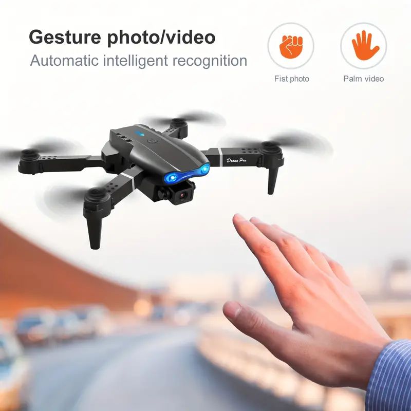 **E99 Drone 4K Dual-Camera Aerial Photography Quadcopter**